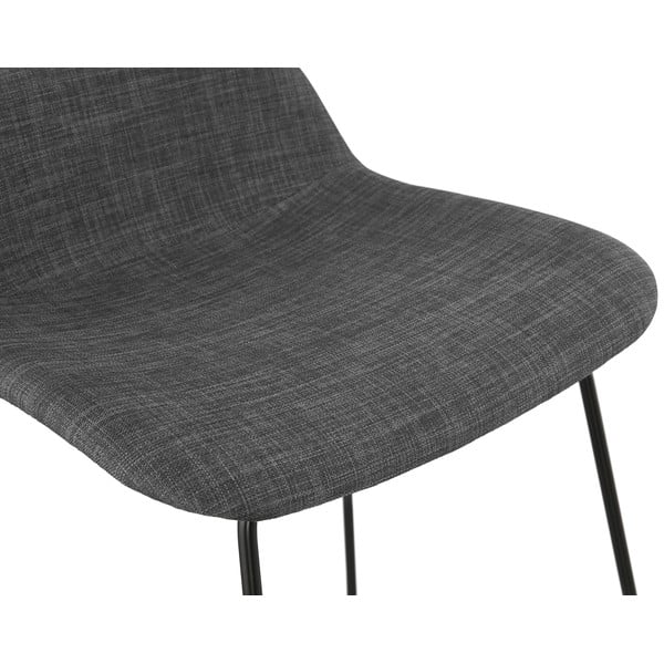 Tamno sive bar stolice čahure Vancouver mini, sedam visina 66 cm-image-1