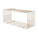 Bež metalna polica s više razina 70 cm Wire – Mette Ditmer Denmark