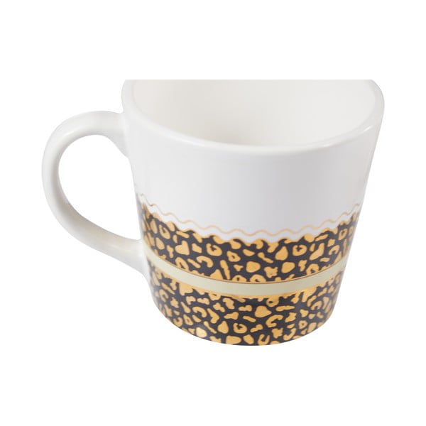 Bijele/u zlatnoj boji šalice u setu 2 kom od kamenine 300 ml London – Premier Housewares-image-1