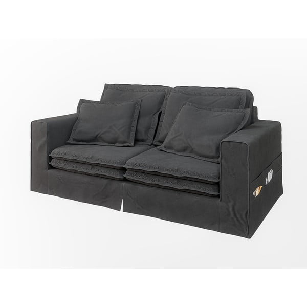 Antracitno siva sofa 196 cm Nora – Ropez-image-2