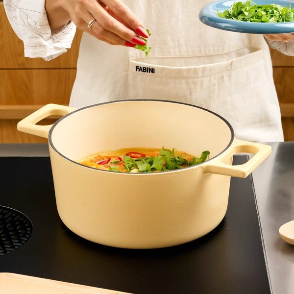 Kastrola od lijevanog željeza s poklopcem prikladna za indukcijsko kuhalo 5,5 l Mattia 3.0 – FABINI-image-2