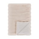 Krem deka od umjetnog krzna 130x180 cm Galena – House Nordic