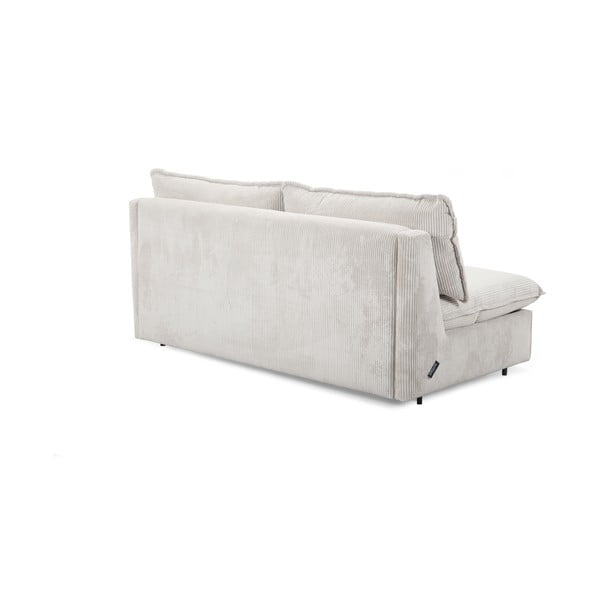 Bež sklopiva sofa od samta 184 cm Isadora – Bobochic Paris-image-3