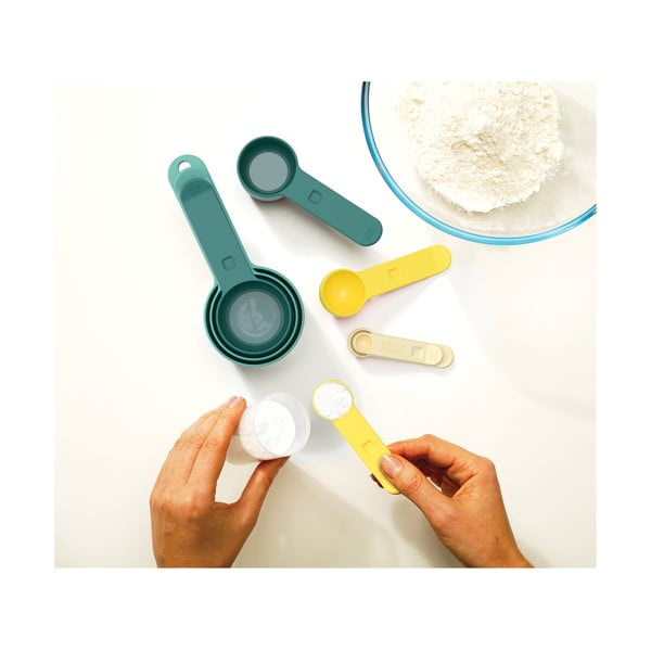 Set od 8 kuhinjskih žlica Joseph Joseph Nest Measure Opal-image-3