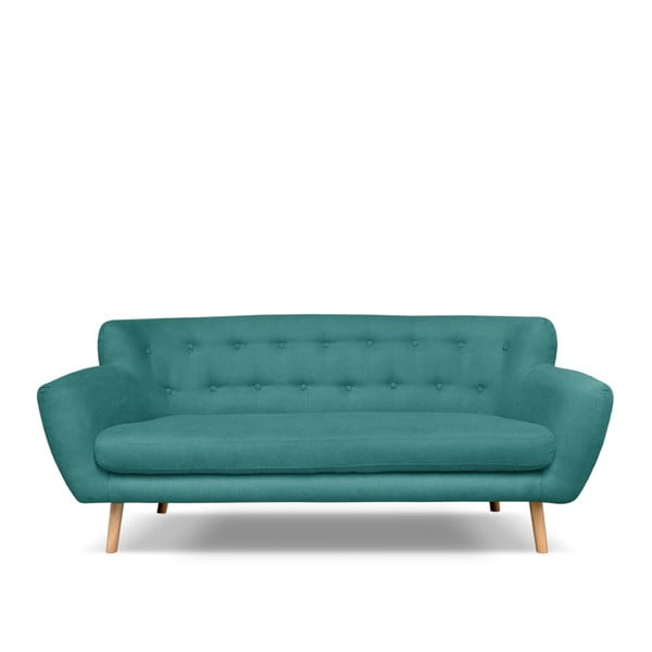 Zeleno-plava sofa Cosmopolitan design London, 192 cm