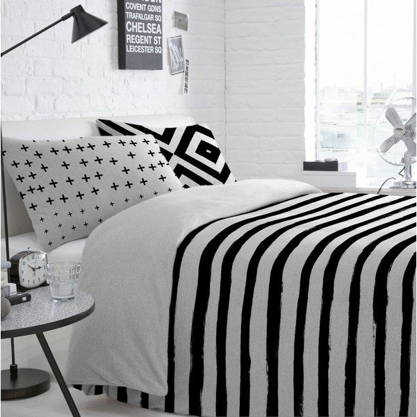 Pamučna navlaka za jorgan Blanc Stripes 200 x 200 cm-image-4