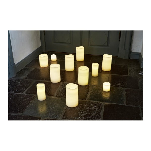 LED svijeća s timerom Villa Collection, ⌀ 10 cm-image-1