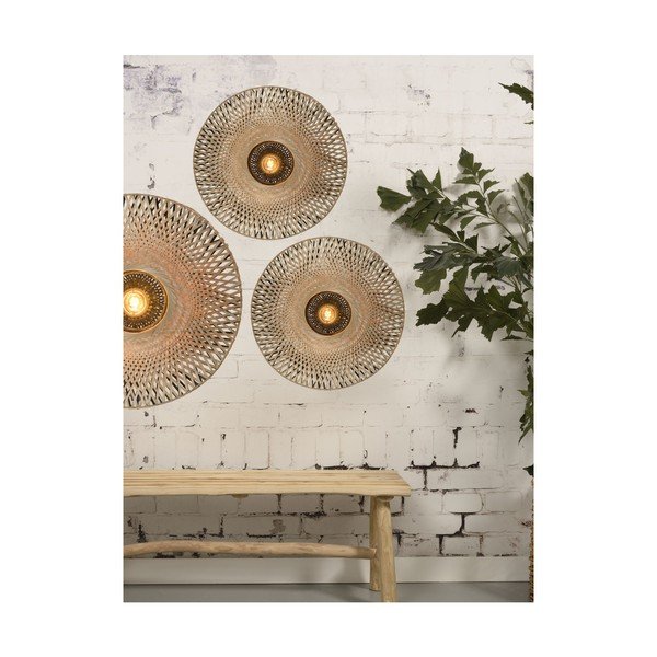 Zidna svjetiljka od bambusovog drveta Good&Mojo Kalimantan, ⌀ 60 cm-image-3