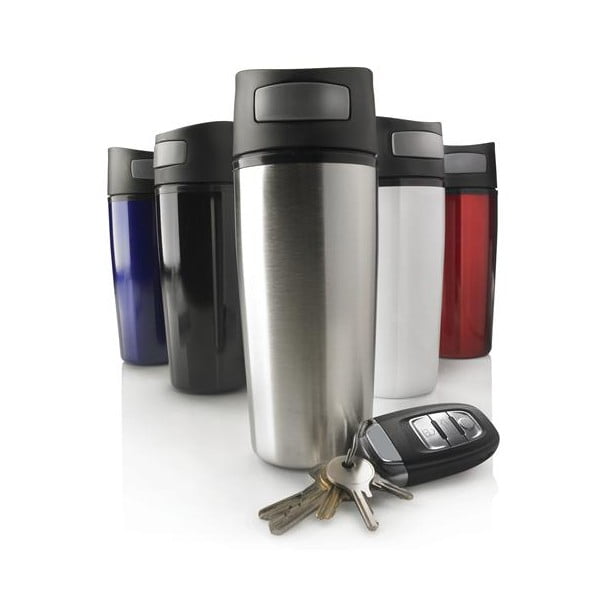 Srebrna termo šalica za automobil XD Design, 300 ml-image-3