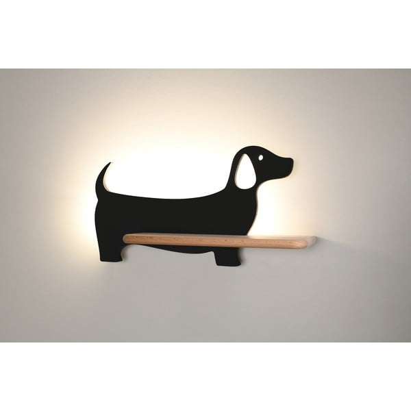 Crna dječja svjetiljka Dog - Candellux Lighting-image-3