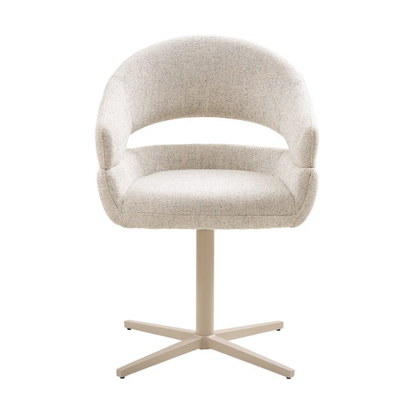 Krem podstavljene blagovaonske stolice u setu s naslonima za ruke 2 kom Dover – House Nordic-image-4