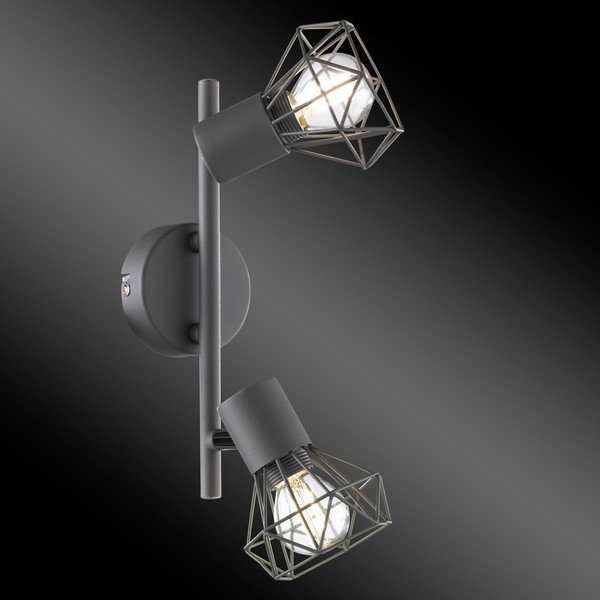 Crni reflektor 8x25 cm Ran – Fischer & Honsel-image-2