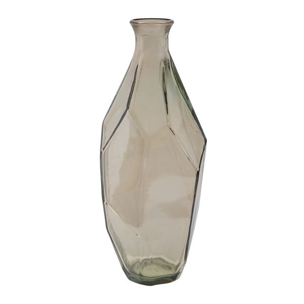 Vaza od recikliranog stakla zadimljeno sive boje Mauro Ferretti Ambra, ⌀ 12 cm