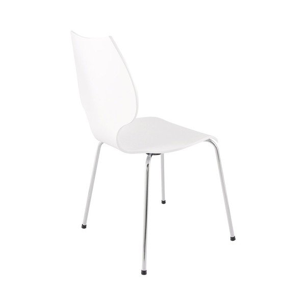 Bijela trpezarijska stolica Kokoon Design Ellipse-image-3
