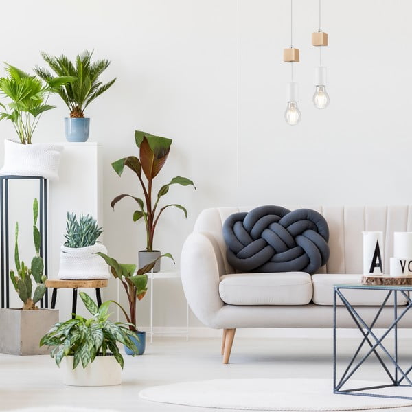 Bijela/u prirodnoj boji viseća svjetiljka ø 5 cm Orazio – LAMKUR-image-1