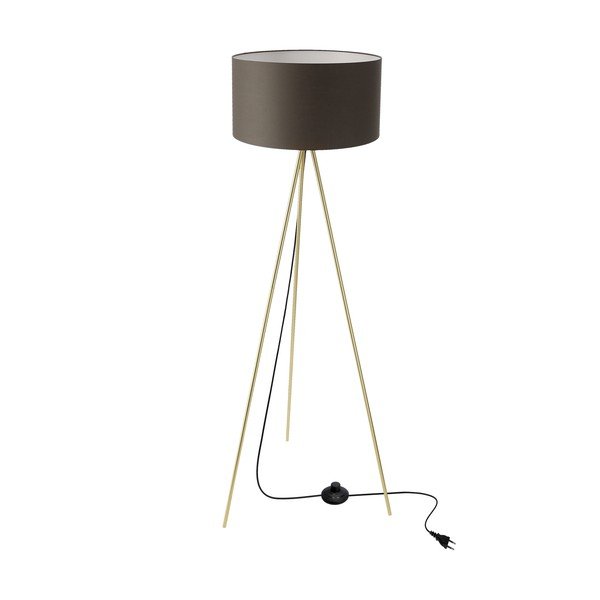 Stojeća svjetiljka s tekstilnim sjenilom (visina 144 cm) Vanti – Candellux Lighting