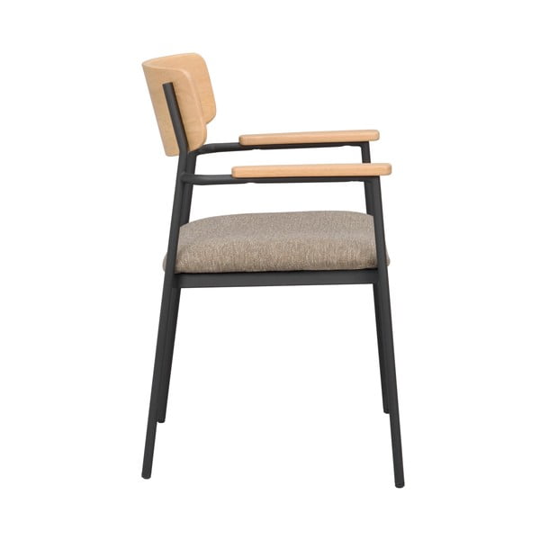 Bež/u prirodnoj boji blagovaonske stolice u setu 2 kom Maymont – Rowico-image-3