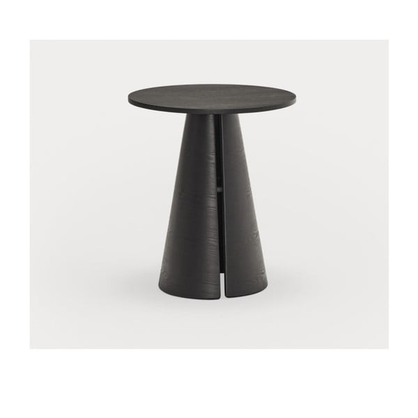 Okrugli blagovaonski stol s pločom stola u dekoru jasena ø 65 cm Cep – Teulat-image-4