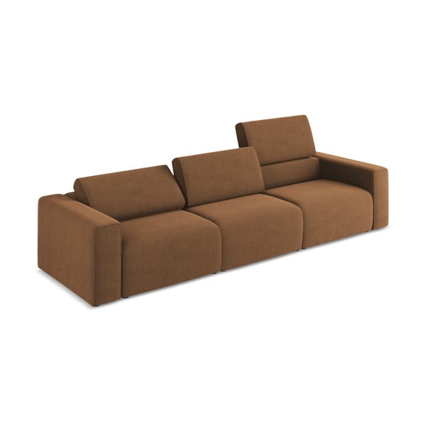 Smeđa sofa 314 cm Kalea – Makamii-image-1