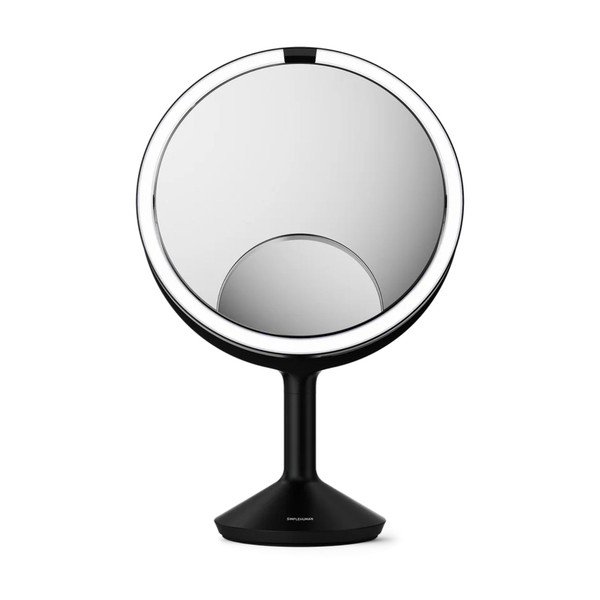 Kozmetičko ogledalo s osvjetljenjem/povećavajuće (s povećanjem 5x/s povećanjem 10x) ø 25 cm Trio Max – simplehuman-image-4