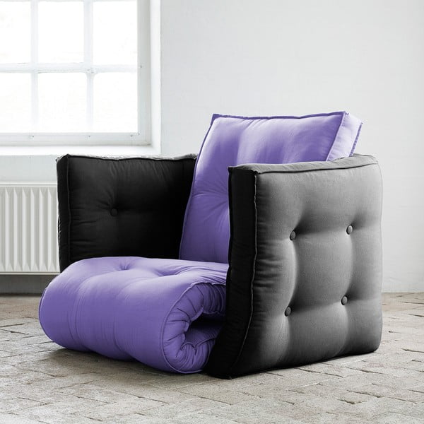 Karup Dice Violet / Grey sklopiva stolica