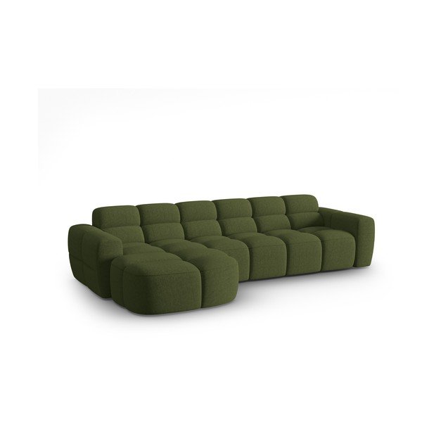 Zelena kutna garnitura Lisa – Micadoni Home-image-3