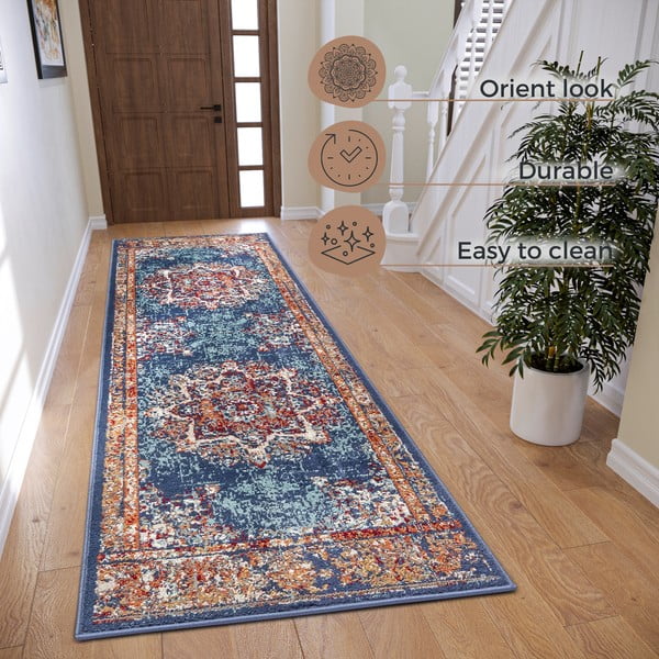 Tamnoplava staza  80x240 cm Orient Maderno - Hanse Home-image-4