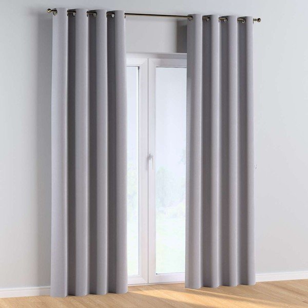 Siva zavjesa 260x130 cm Posh Velvet - Yellow Tipi-image-1