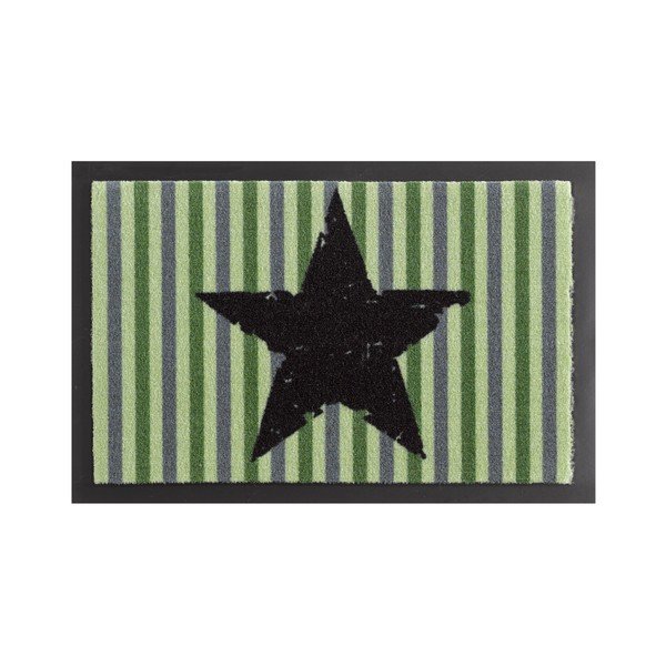 Hanse Home Star Stripes Green, 40 x 60 cm