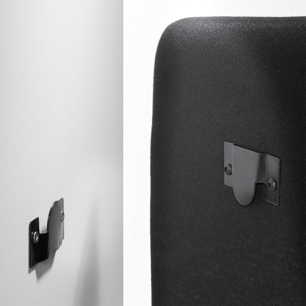 Sivi bračni krevet Kave Home Lydia, 160 x 200 cm-image-4