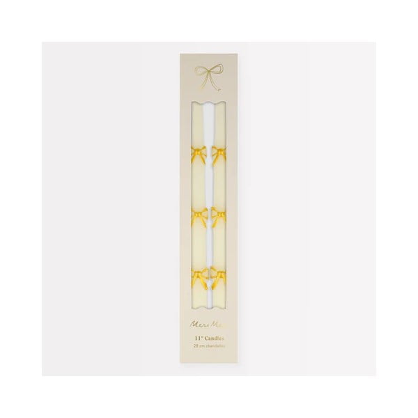 Svijeće u setu 2 kom vrijeme gorenja 5 h Bow – Meri Meri-image-2