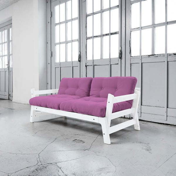 Varijabilna sofa Karup Step White / Taffy Pink