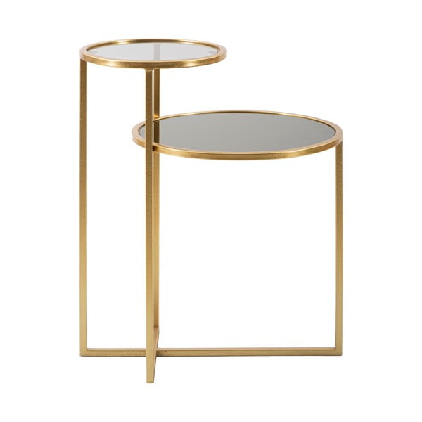 Okrugli stolić za kavu zlatne boje 40x50 cm - Mauro Ferretti