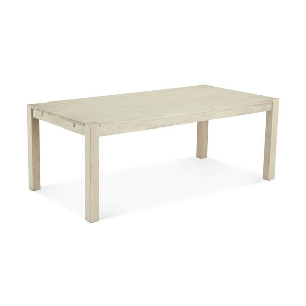 Proširiv blagovaonski stol od punog hrasta 100x200 cm Texas – Furnhouse