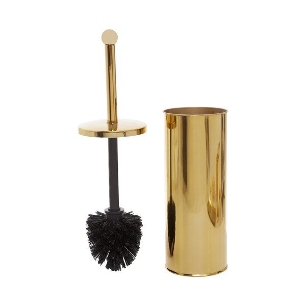 WC četka od nehrđajućeg čelika u zlatnoj boji Allegra – Premier Housewares-image-1