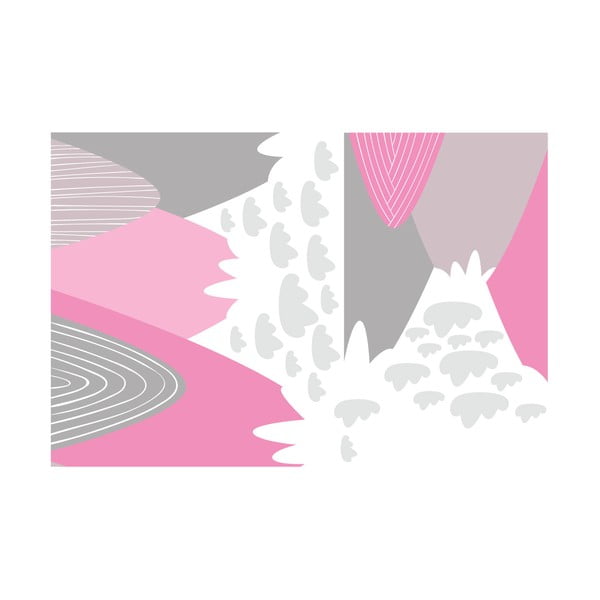 Zidna samoljepljiva naljepnica Ambiance Scandinavian Giant Mountains Elika-image-2