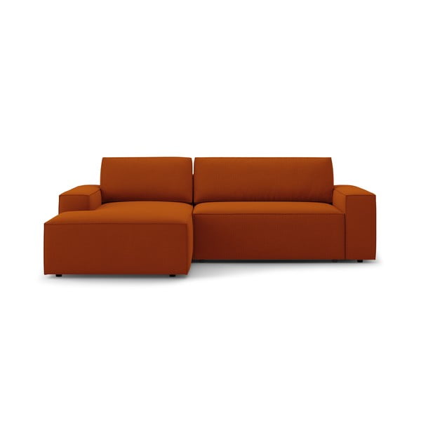 Ciglasta sklopiva kutna garnitura (s lijevim kutom) Jodie – Micadoni Home