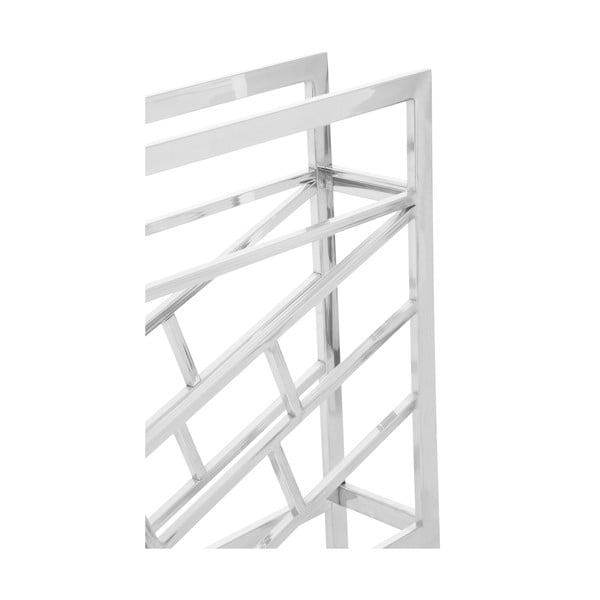 Metalni držač za boce vina u sjajno srebrnoj boji broj boca 12 kom Barolo – Premier Housewares-image-4