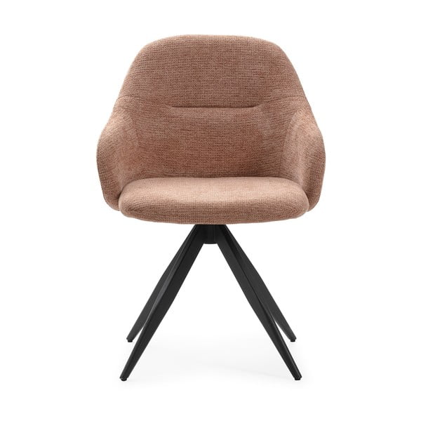 Svjetlo smeđe podstavljene blagovaonske stolice u setu s naslonima za ruke 2 kom Tamara – Marckeric-image-2