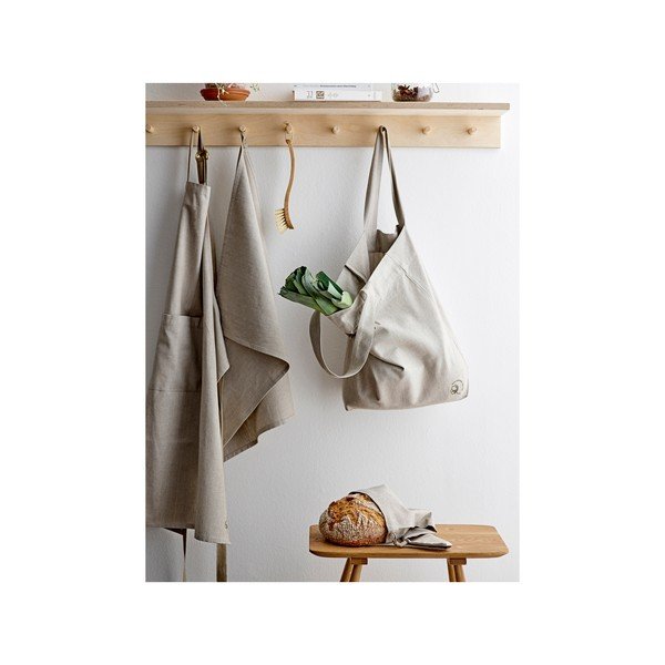 Bež pregača od organskog pamuka Södahl Chambray-image-1