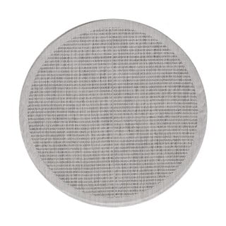 Sivi okrugli vanjski tepih ø 120 cm Giza – Ayyildiz Carpets