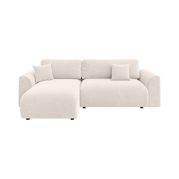 Bijela sklopiva kutna garnitura (promjenjiva) Lorine – Ropez