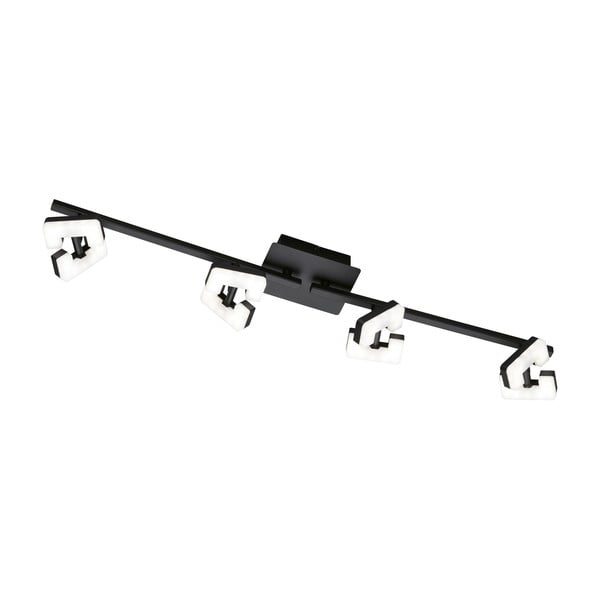 Crno-bijela LED stropna svjetiljka 9,5x78 cm Ray – Fischer & Honsel