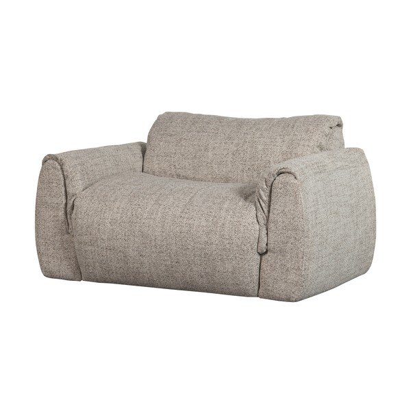 Svijetlo siva fotelja Baggy – WOOOD