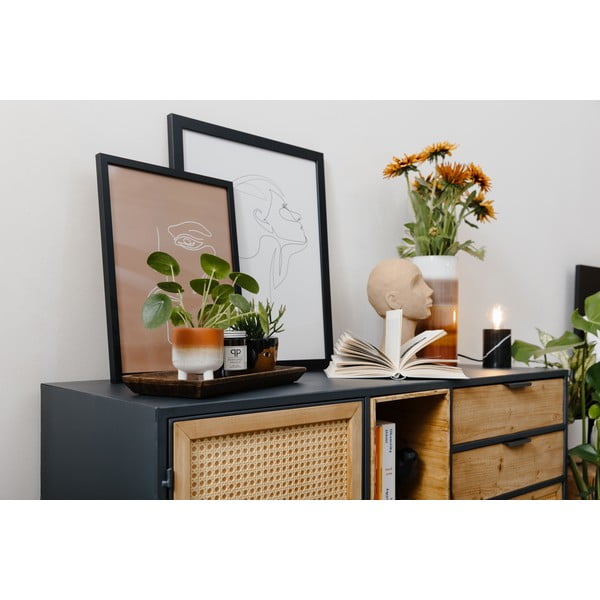 Slika 40x50 cm Sketchline Face – DecoKing-image-1