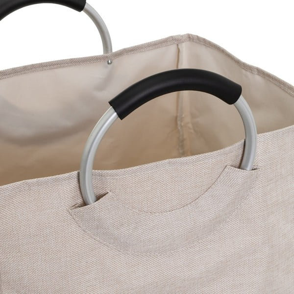 Sive/bež tekstilne košare za rublje u setu 2 kom – Casa Selección-image-2