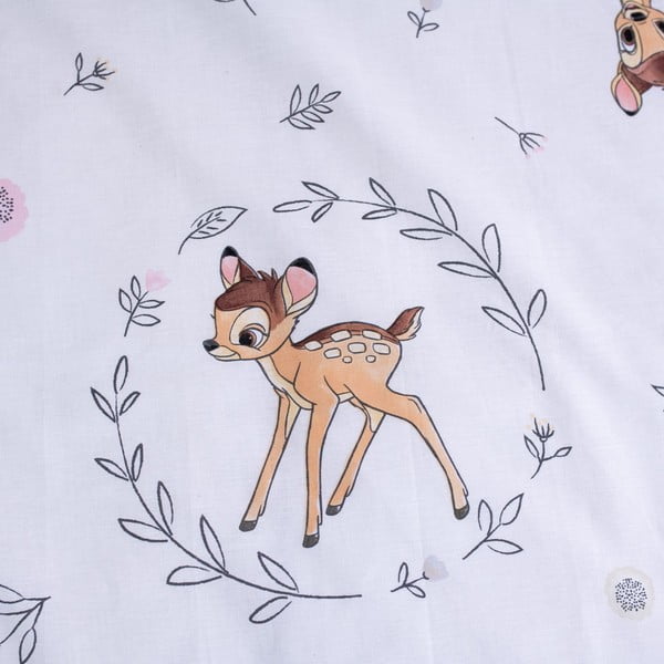 Pamučna dječja posteljina za dječji krevetić 100x135 cm  Bambi "Beige" – Jerry Fabrics-image-4