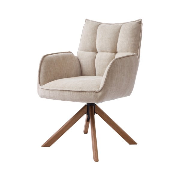 Krem podstavljene blagovaonske stolice u setu 2 kom Marilla – Unique Furniture