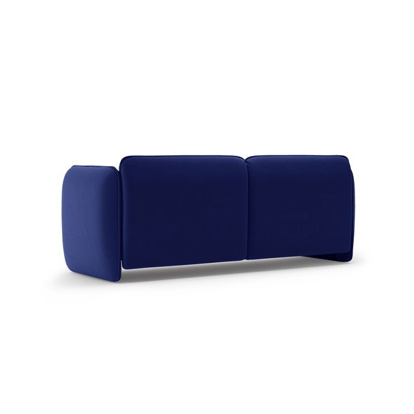 Plava baršunasti sofa 204 cm Georgia – Micadoni -image-3