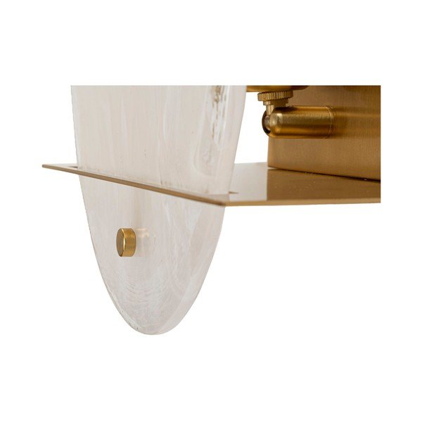 Staklena zidna lampa u zlatnoj boji Portlan – Mauro Ferretti-image-4